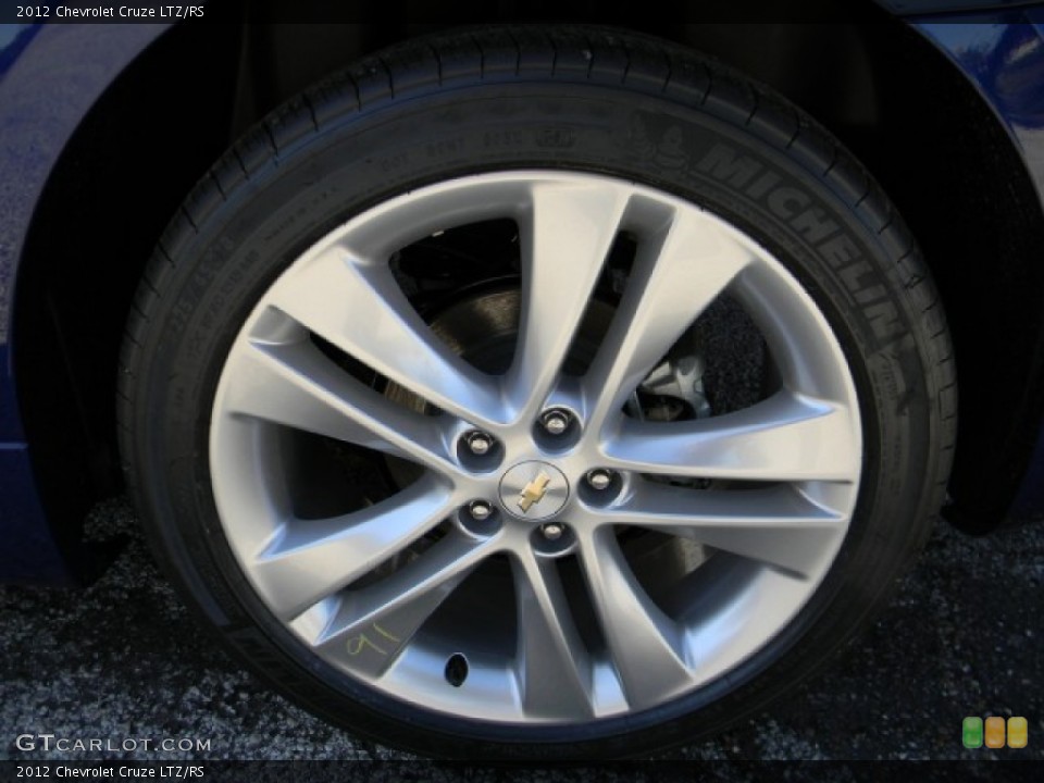2012 Chevrolet Cruze LTZ/RS Wheel and Tire Photo #58224726