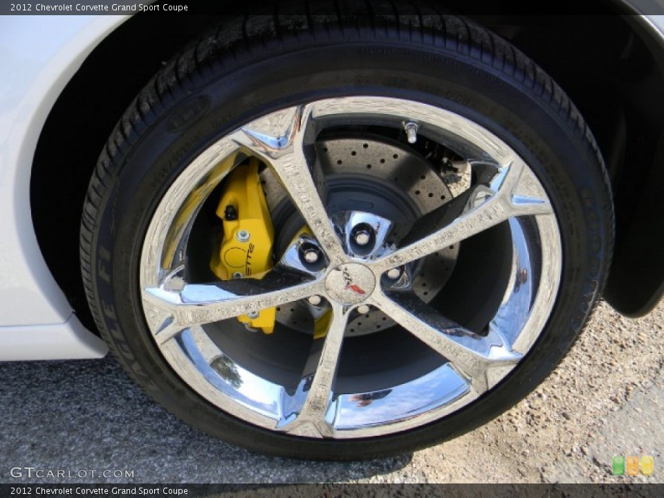 2012 Chevrolet Corvette Grand Sport Coupe Wheel and Tire Photo #58225988