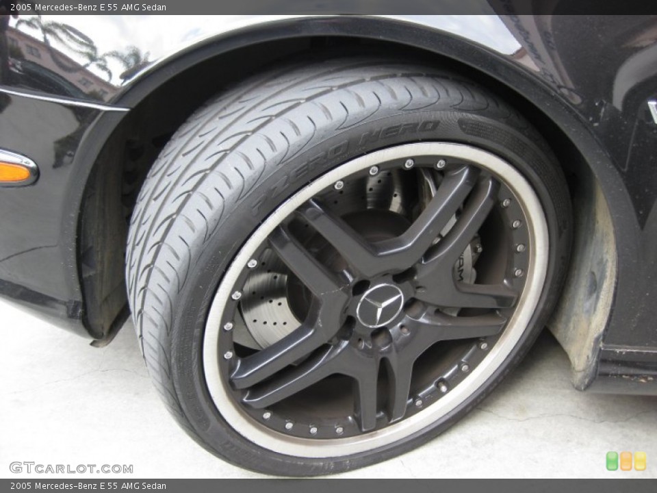 2005 Mercedes-Benz E 55 AMG Sedan Wheel and Tire Photo #58229094
