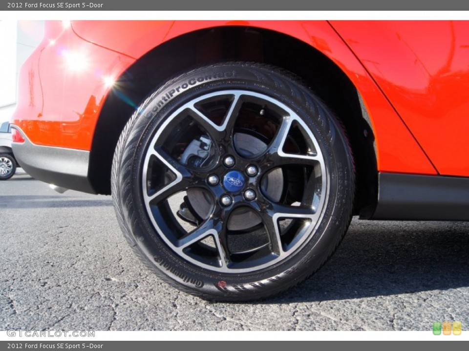 2012 Ford Focus SE Sport 5-Door Wheel and Tire Photo #58230081