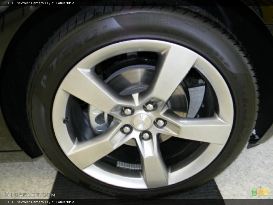2011 Chevrolet Camaro LT/RS Convertible Wheel and Tire Photo #58230715
