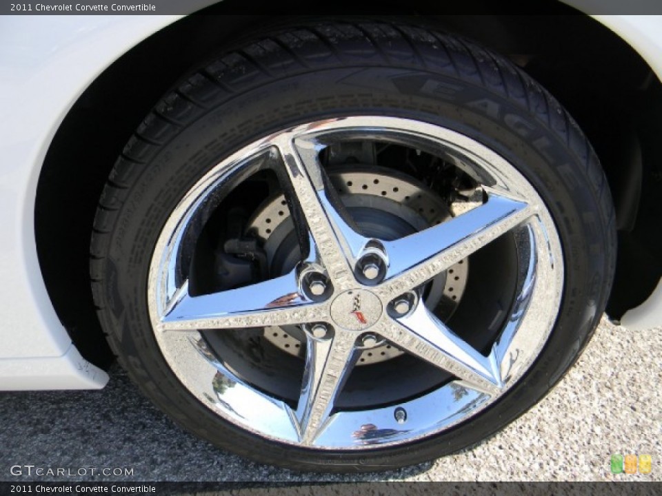 2011 Chevrolet Corvette Convertible Wheel and Tire Photo #58231007