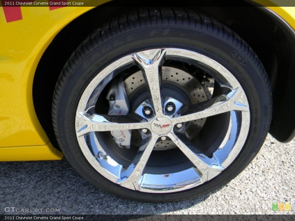 2011 Chevrolet Corvette Grand Sport Coupe Wheel and Tire Photo #58231224
