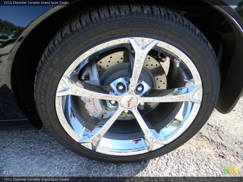 2011 Chevrolet Corvette Grand Sport Coupe Wheel and Tire Photo #58231332