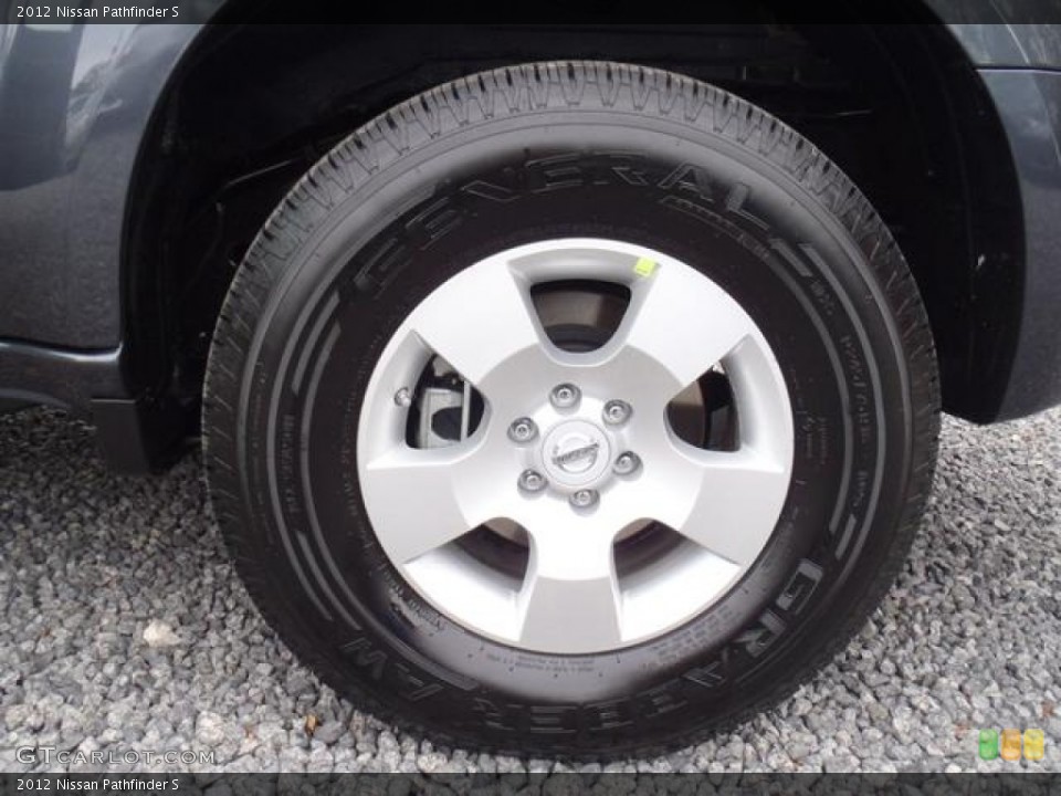 2012 Nissan Pathfinder S Wheel and Tire Photo #58233587