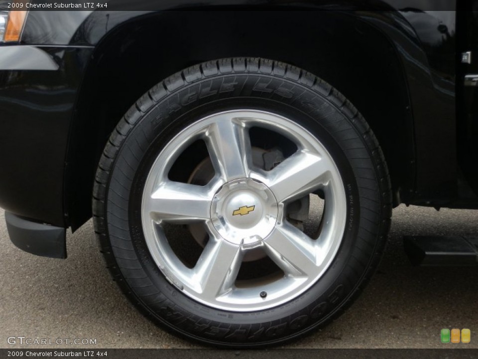 2009 Chevrolet Suburban LTZ 4x4 Wheel and Tire Photo #58245751