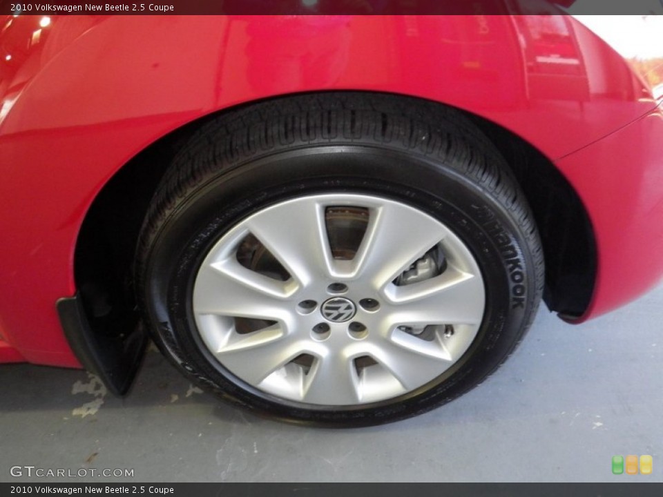 2010 Volkswagen New Beetle 2.5 Coupe Wheel and Tire Photo #58246927