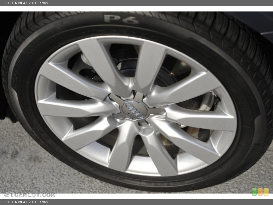 2011 Audi A4 2.0T Sedan Wheel and Tire Photo #58250287