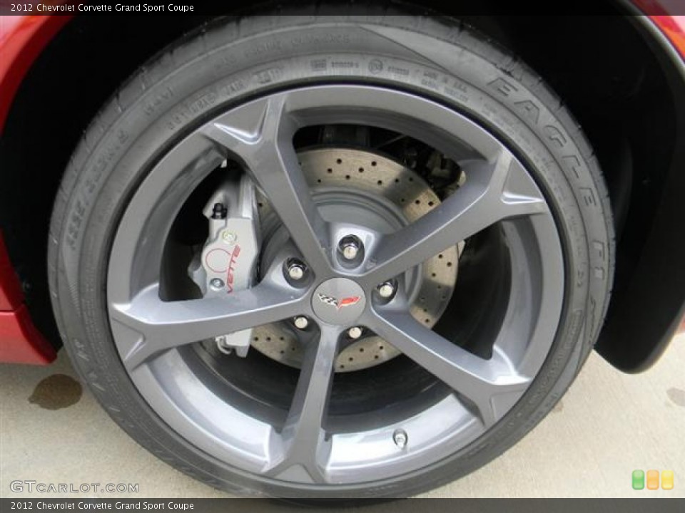 2012 Chevrolet Corvette Grand Sport Coupe Wheel and Tire Photo #58253767