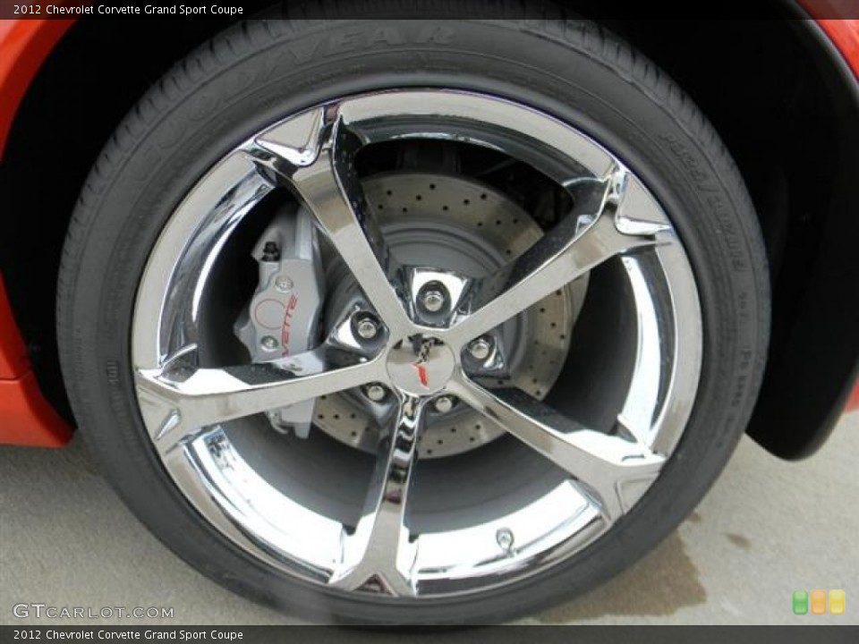 2012 Chevrolet Corvette Grand Sport Coupe Wheel and Tire Photo #58253884