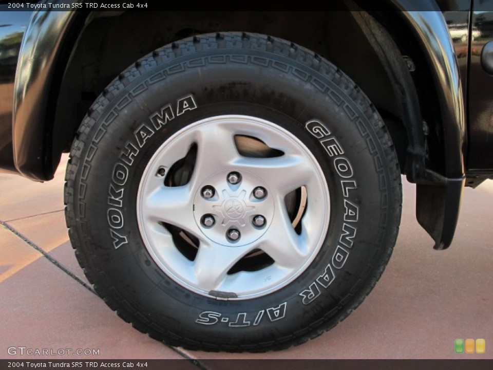 2004 Toyota Tundra SR5 TRD Access Cab 4x4 Wheel and Tire Photo #58258129