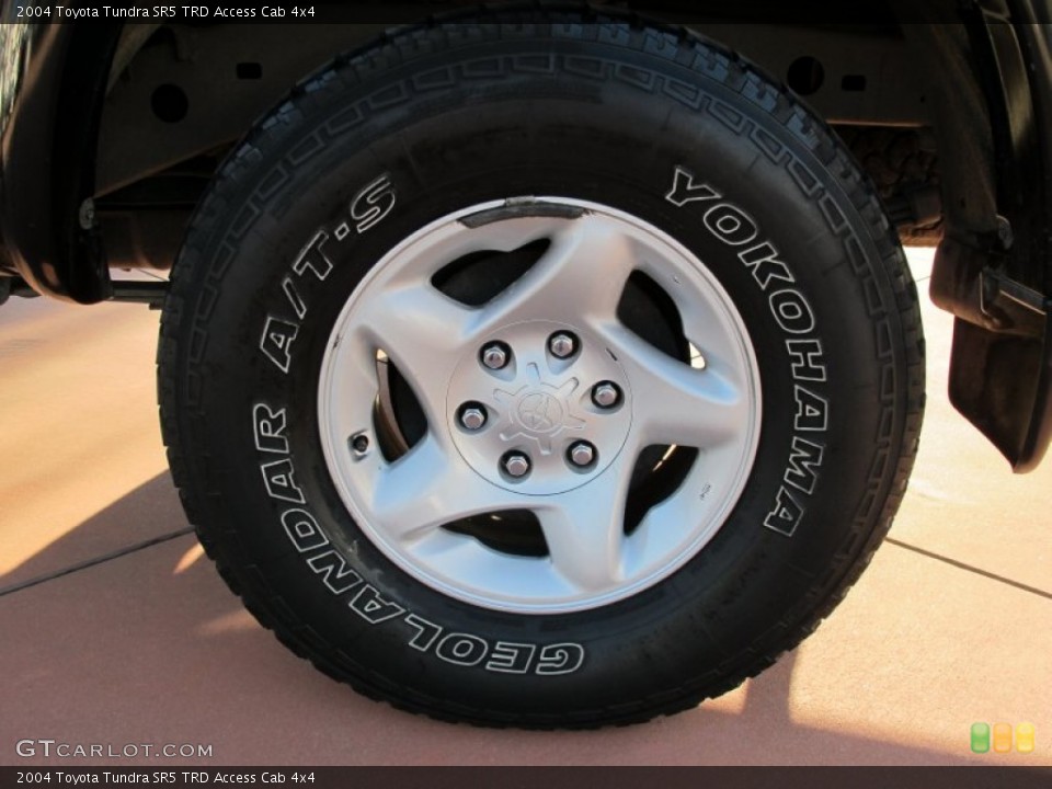 2004 Toyota Tundra SR5 TRD Access Cab 4x4 Wheel and Tire Photo #58258138