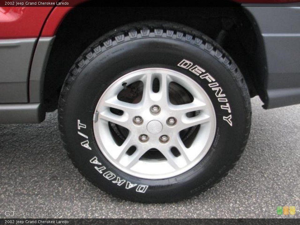 2002 Jeep Grand Cherokee Laredo Wheel and Tire Photo #58261378