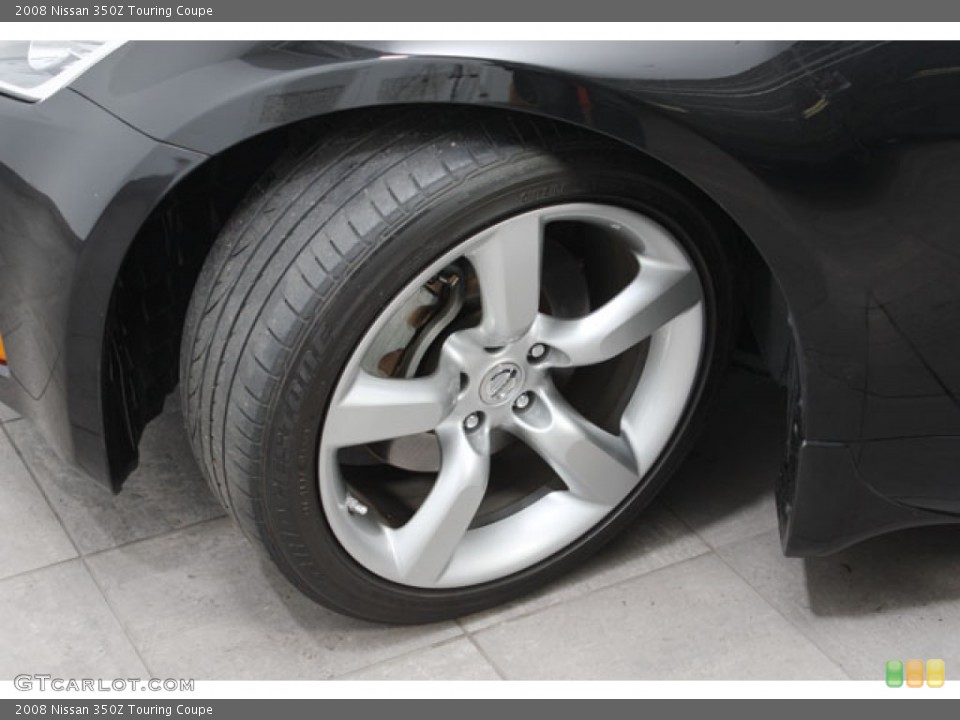 2008 Nissan 350Z Touring Coupe Wheel and Tire Photo #58262548