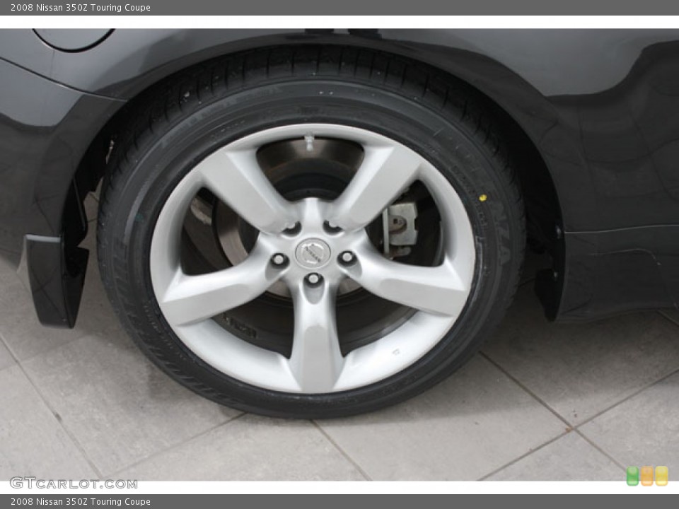 2008 Nissan 350Z Touring Coupe Wheel and Tire Photo #58262566