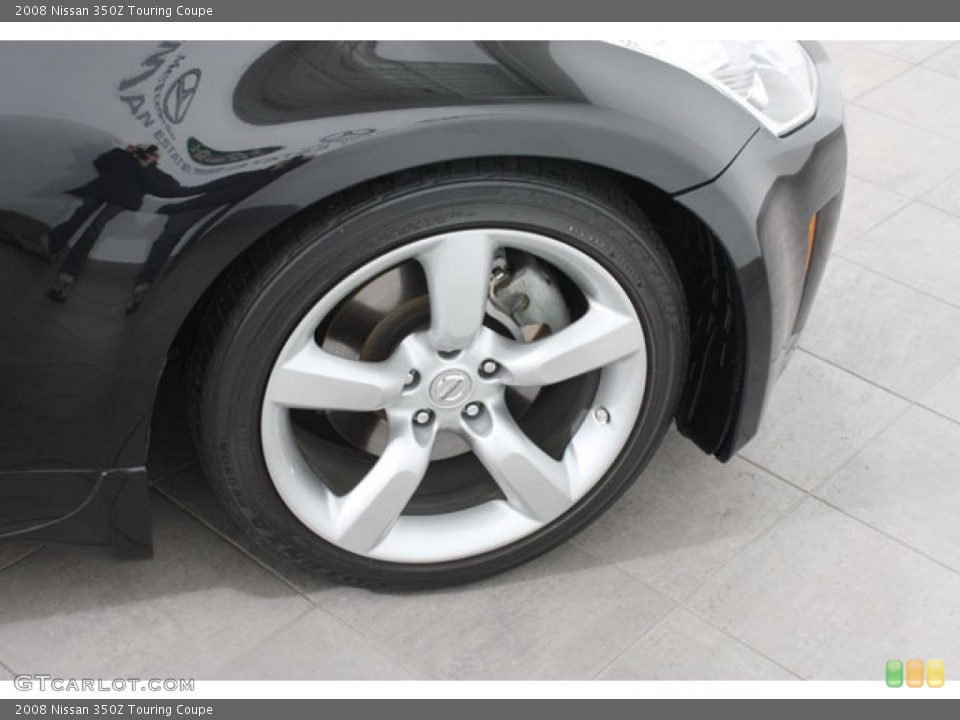 2008 Nissan 350Z Touring Coupe Wheel and Tire Photo #58262587