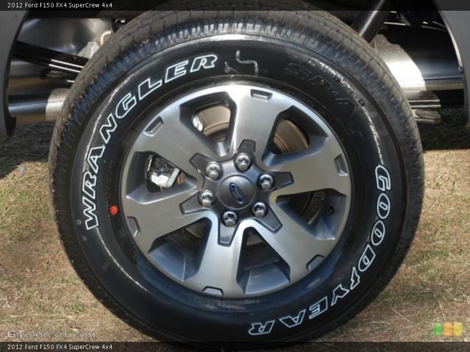 2012 Ford F150 FX4 SuperCrew 4x4 Wheel and Tire Photo #58264252