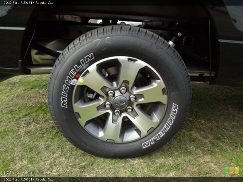 2012 Ford F150 STX Regular Cab Wheel and Tire Photo #58264585