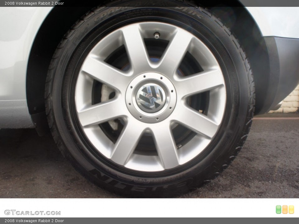 2008 Volkswagen Rabbit 2 Door Wheel and Tire Photo #58265404