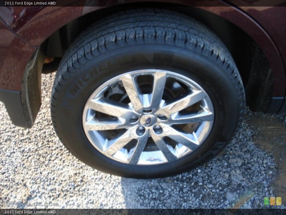 2011 Ford Edge Limited AWD Wheel and Tire Photo #58268785