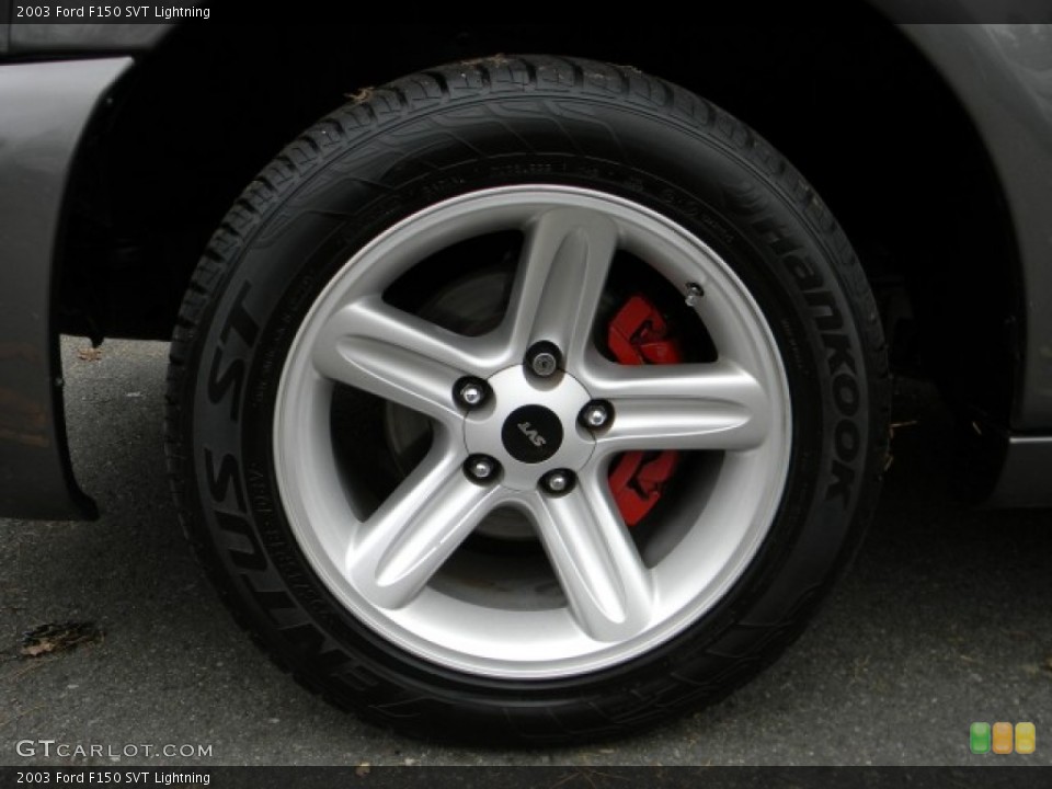 2003 Ford F150 SVT Lightning Wheel and Tire Photo #58273643
