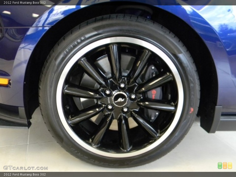 2012 Ford Mustang Boss 302 Wheel and Tire Photo #58274068