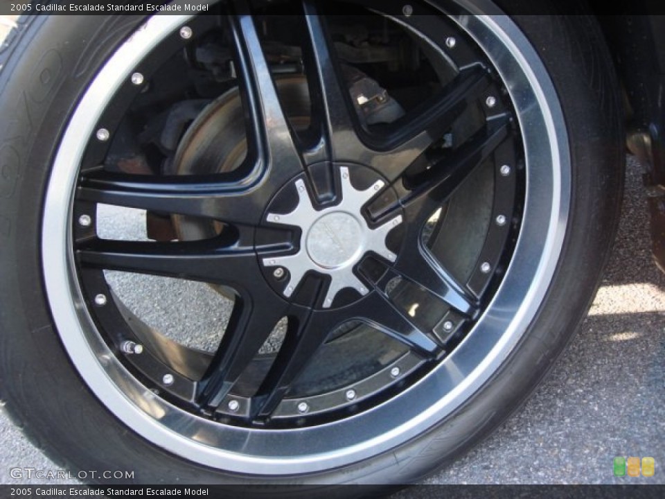 2005 Cadillac Escalade Custom Wheel and Tire Photo #58274969