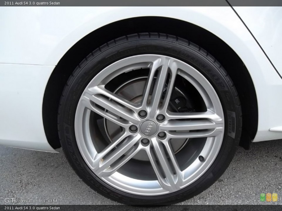 2011 Audi S4 3.0 quattro Sedan Wheel and Tire Photo #58276487