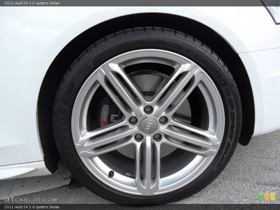 2011 Audi S4 3.0 quattro Sedan Wheel and Tire Photo #58276499