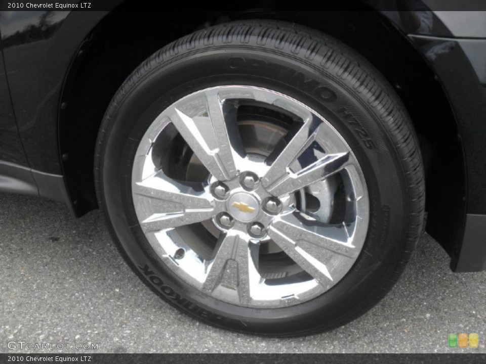 2010 Chevrolet Equinox LTZ Wheel and Tire Photo #58279094