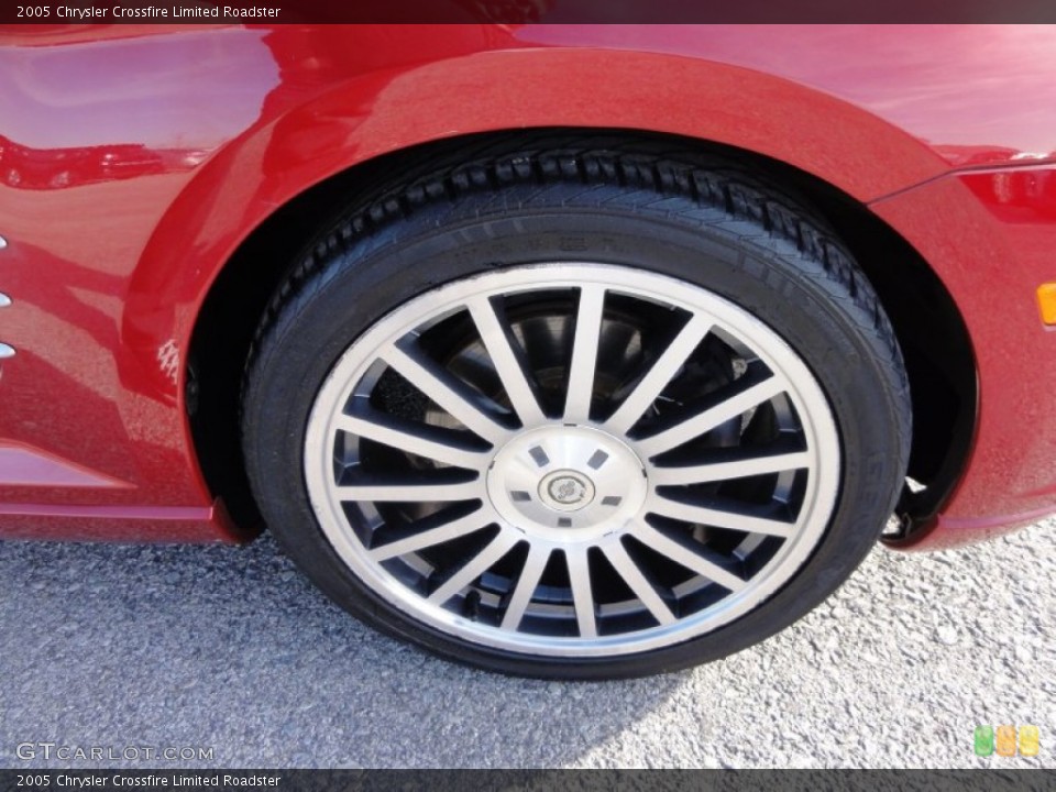 2005 Chrysler Crossfire Limited Roadster Wheel and Tire Photo #58283240
