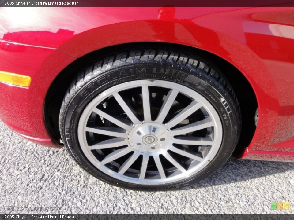 2005 Chrysler Crossfire Limited Roadster Wheel and Tire Photo #58283294