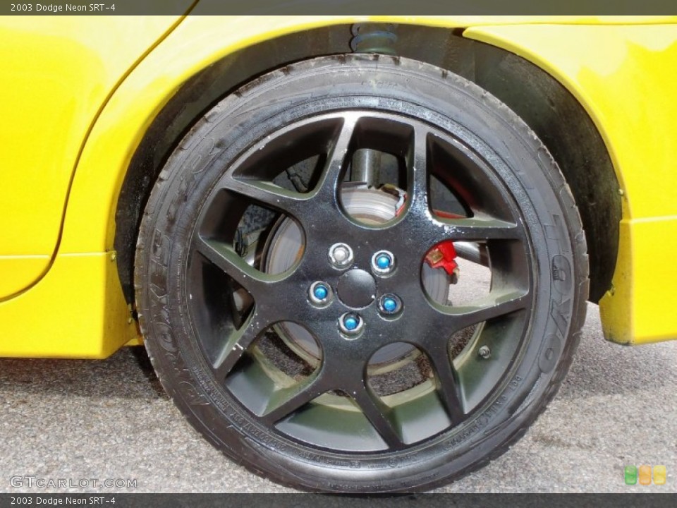 2003 Dodge Neon SRT-4 Wheel and Tire Photo #58284104
