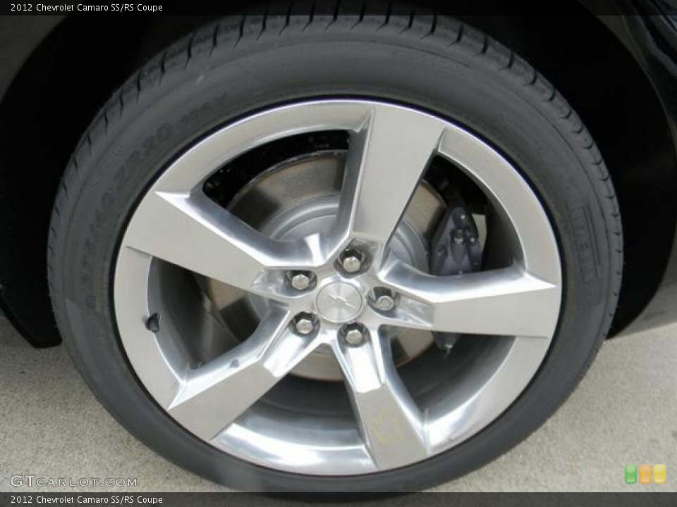 2012 Chevrolet Camaro SS/RS Coupe Wheel and Tire Photo #58291013