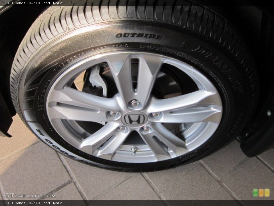 2011 Honda CR-Z EX Sport Hybrid Wheel and Tire Photo #58293170