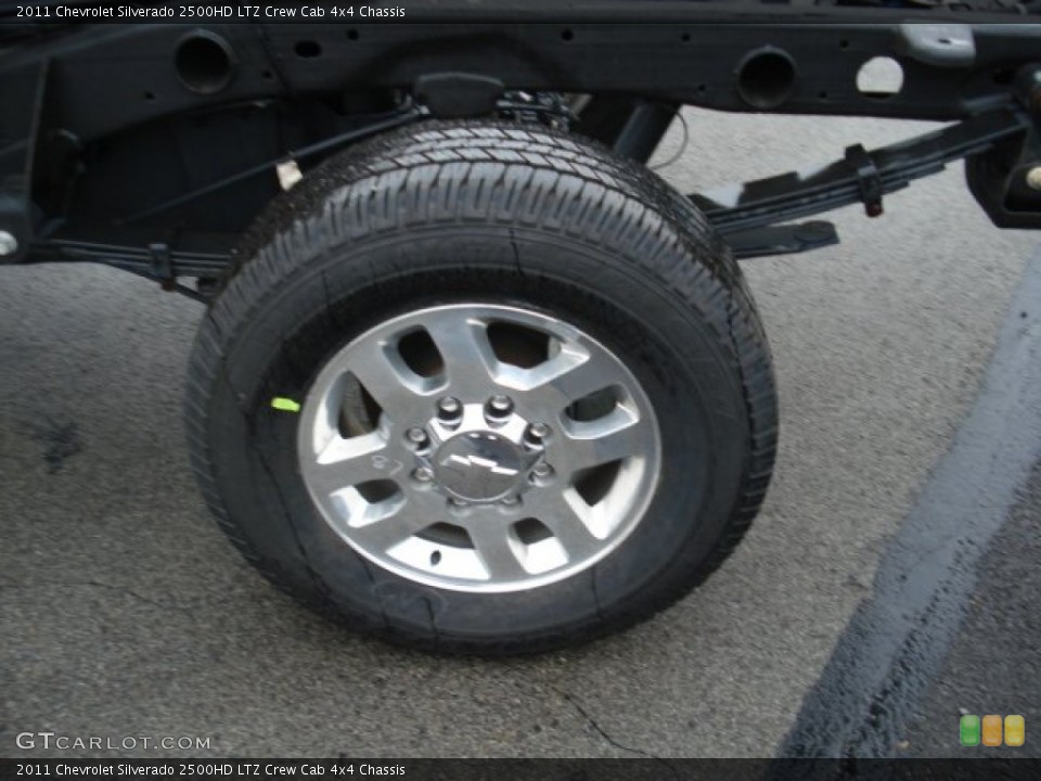 2011 Chevrolet Silverado 2500HD LTZ Crew Cab 4x4 Chassis Wheel and Tire Photo #58293740
