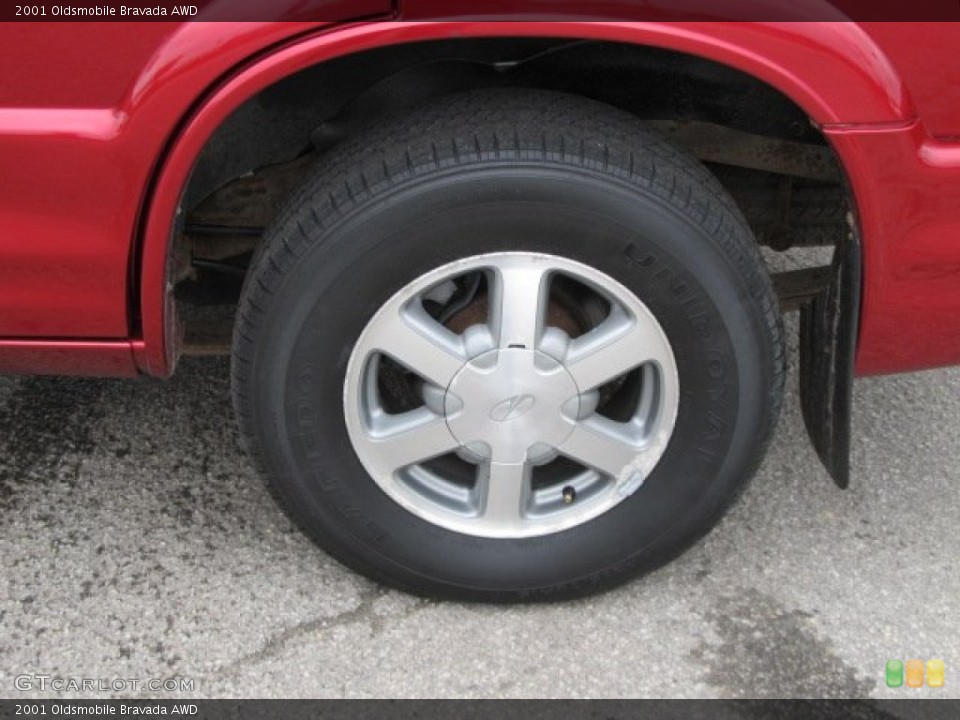2001 Oldsmobile Bravada AWD Wheel and Tire Photo #58296116