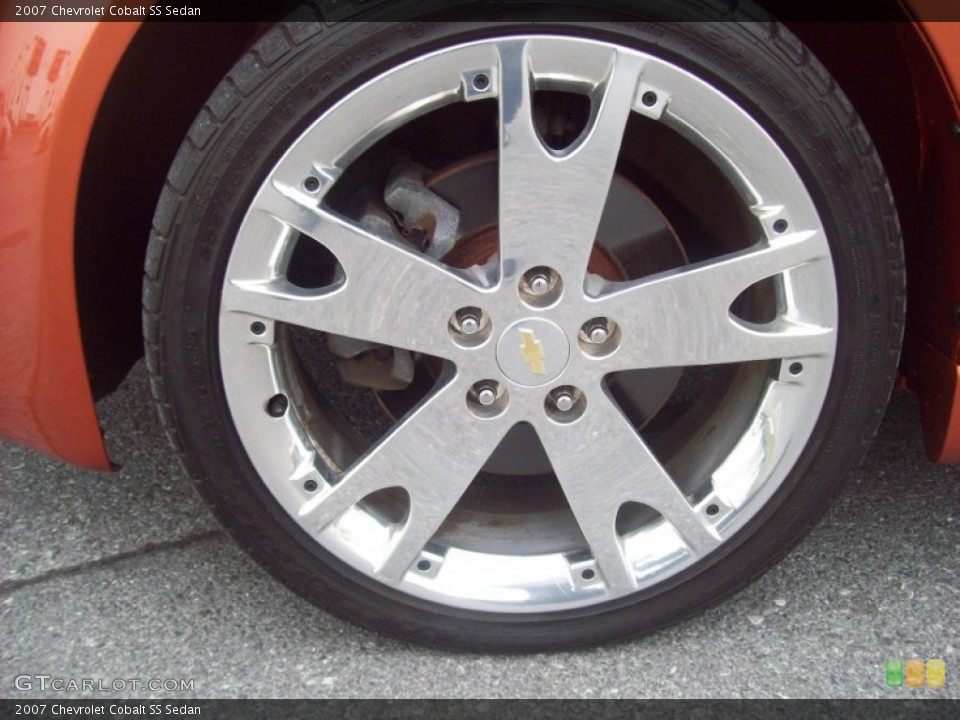 2007 Chevrolet Cobalt Custom Wheel and Tire Photo #58302722