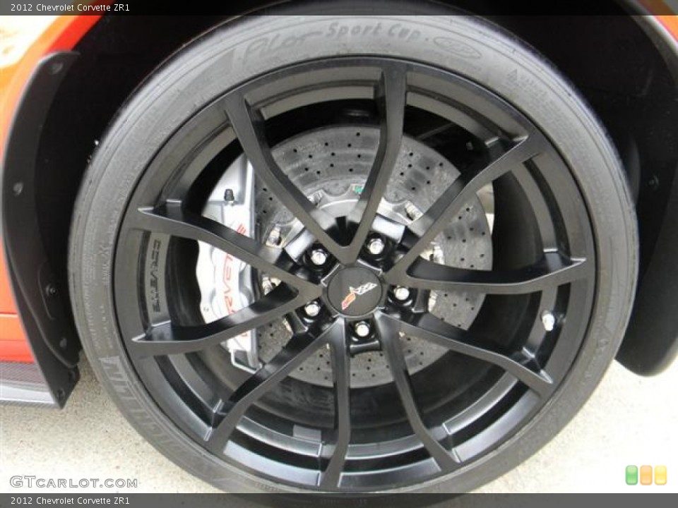 2012 Chevrolet Corvette ZR1 Wheel and Tire Photo #58304819