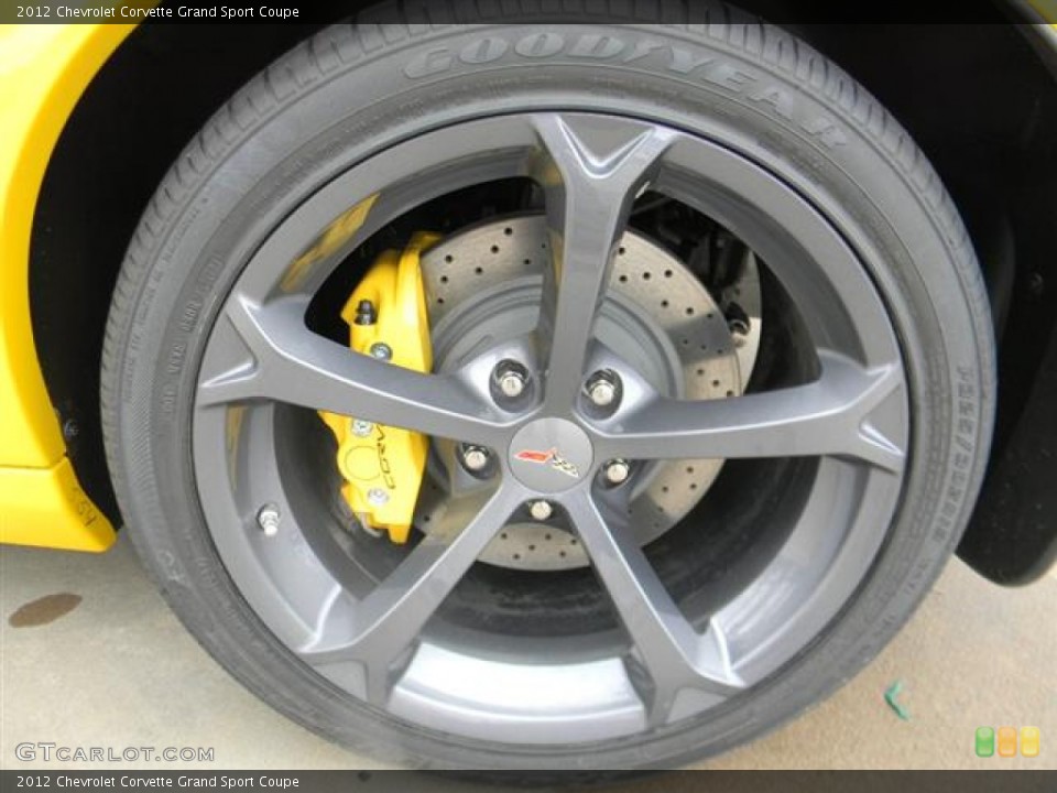 2012 Chevrolet Corvette Grand Sport Coupe Wheel and Tire Photo #58304933