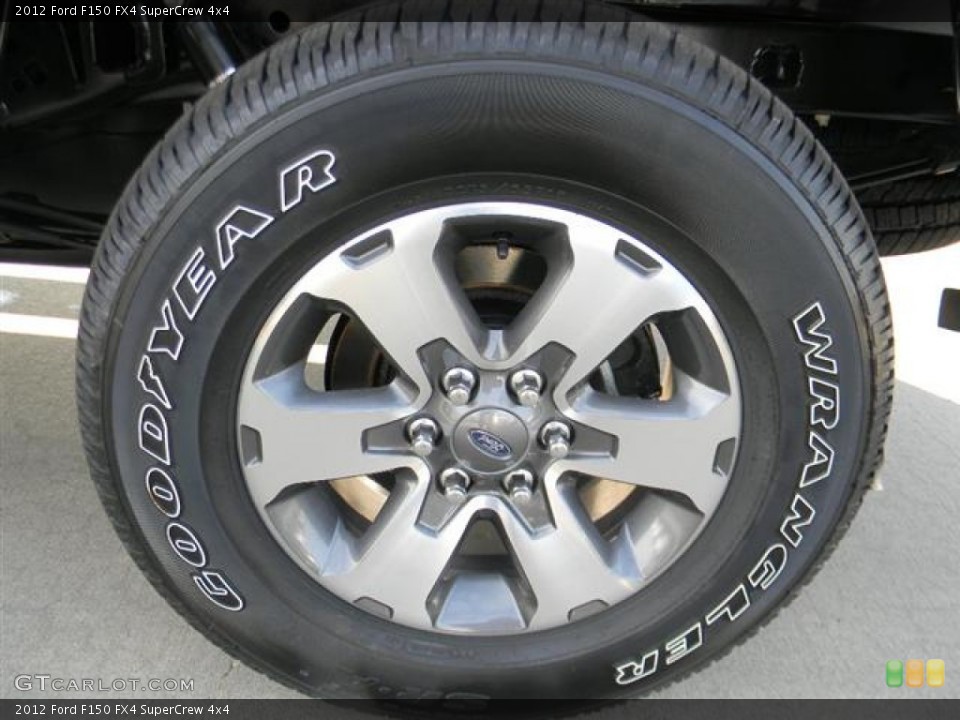 2012 Ford F150 FX4 SuperCrew 4x4 Wheel and Tire Photo #58310751