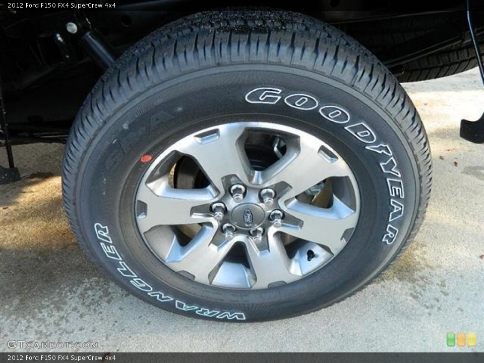 2012 Ford F150 FX4 SuperCrew 4x4 Wheel and Tire Photo #58310859