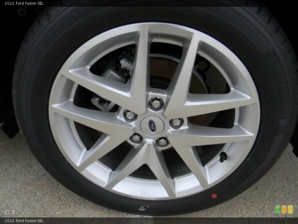 2012 Ford Fusion SEL Wheel and Tire Photo #58313709