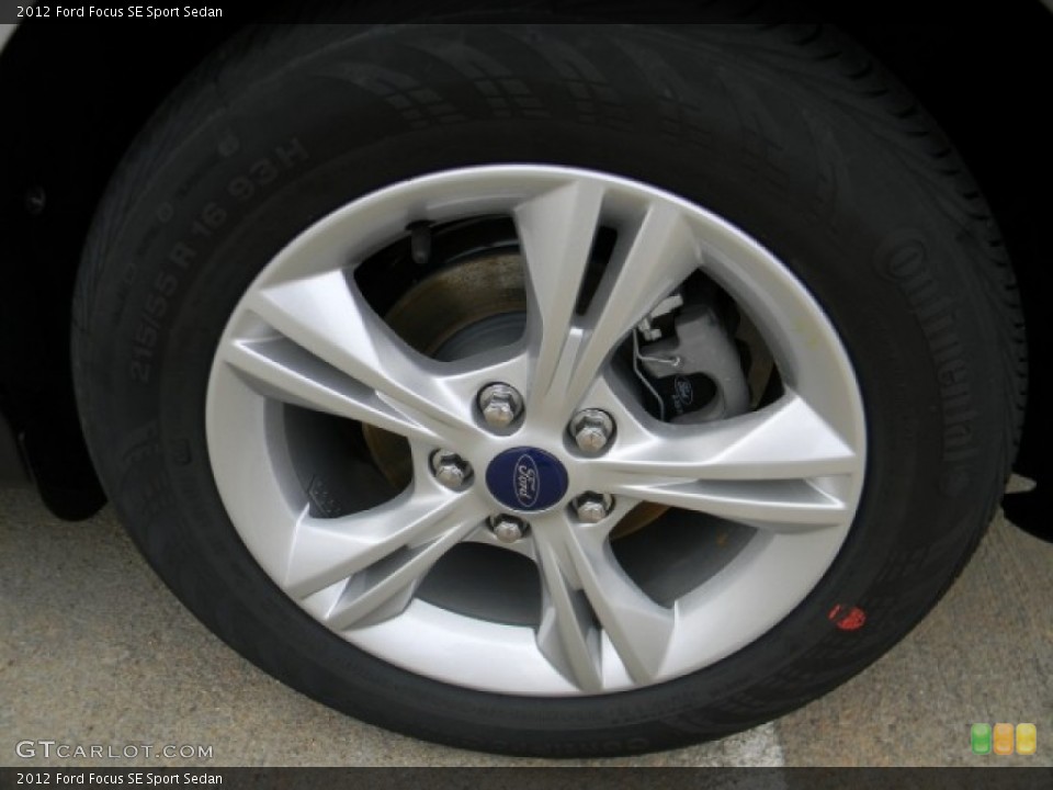 2012 Ford Focus SE Sport Sedan Wheel and Tire Photo #58314339