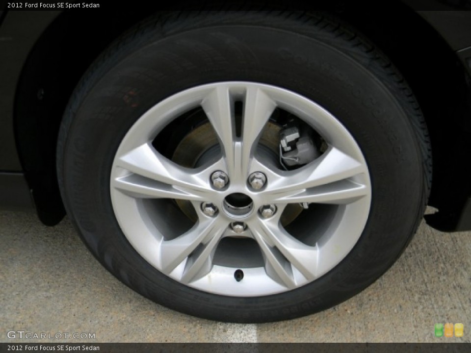 2012 Ford Focus SE Sport Sedan Wheel and Tire Photo #58314459