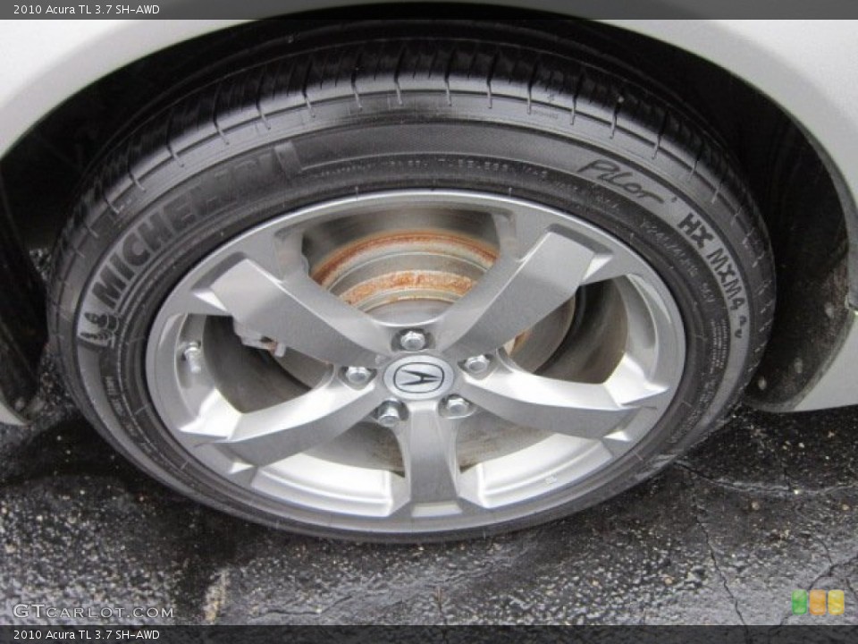 2010 Acura TL 3.7 SH-AWD Wheel and Tire Photo #58316658