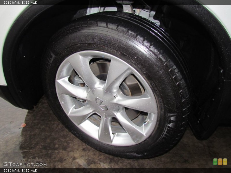 2010 Infiniti EX 35 AWD Wheel and Tire Photo #58316775