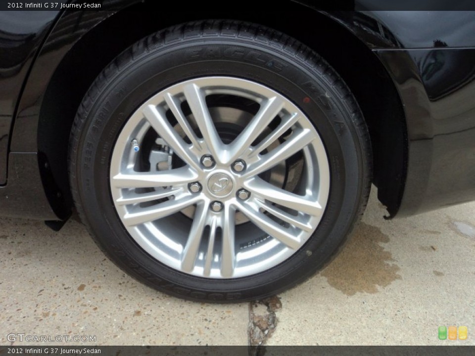 2012 Infiniti G 37 Journey Sedan Wheel and Tire Photo #58319955
