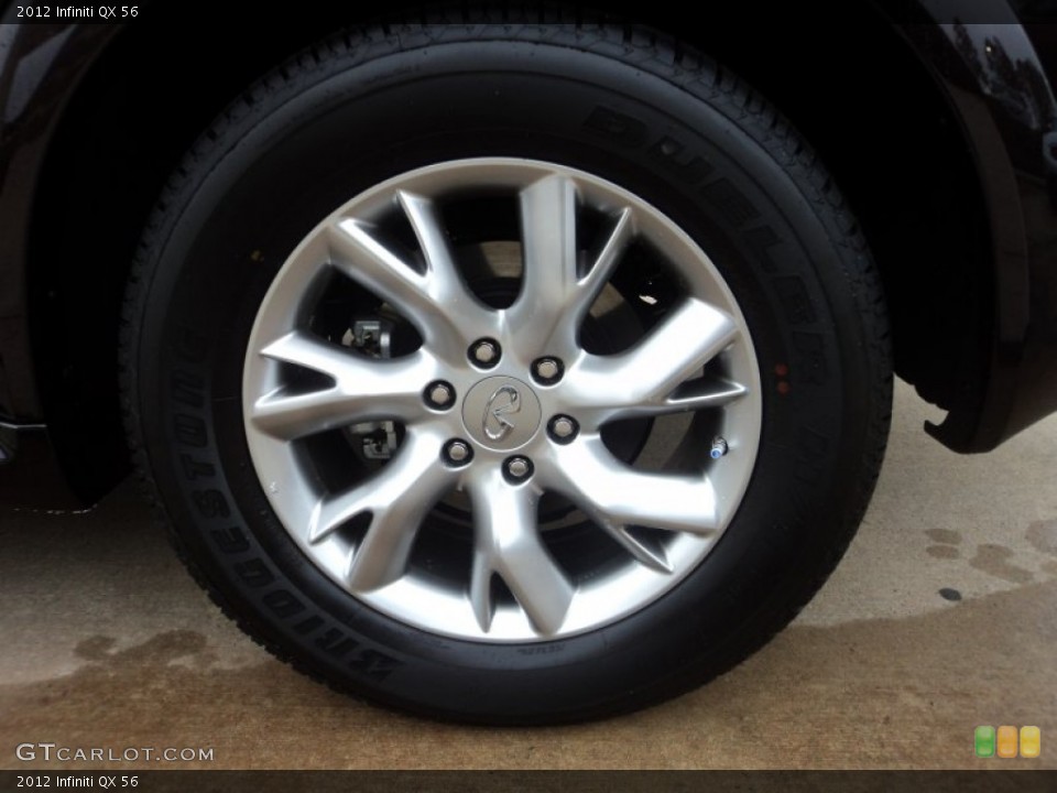 2012 Infiniti QX 56 Wheel and Tire Photo #58320192