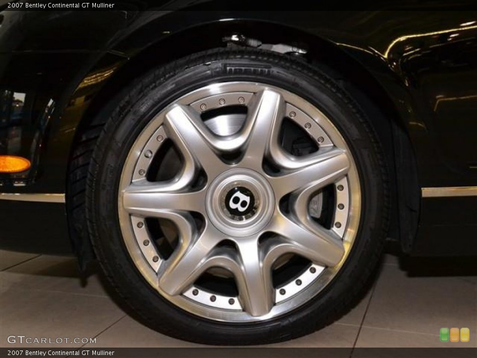 2007 Bentley Continental GT Mulliner Wheel and Tire Photo #58322387